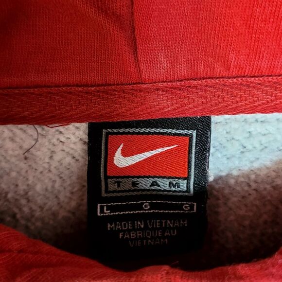 Vintage Y2k Nike USC Trojans Center Swoosh Pullover Hoodie Size Large - Picture 6 of 10